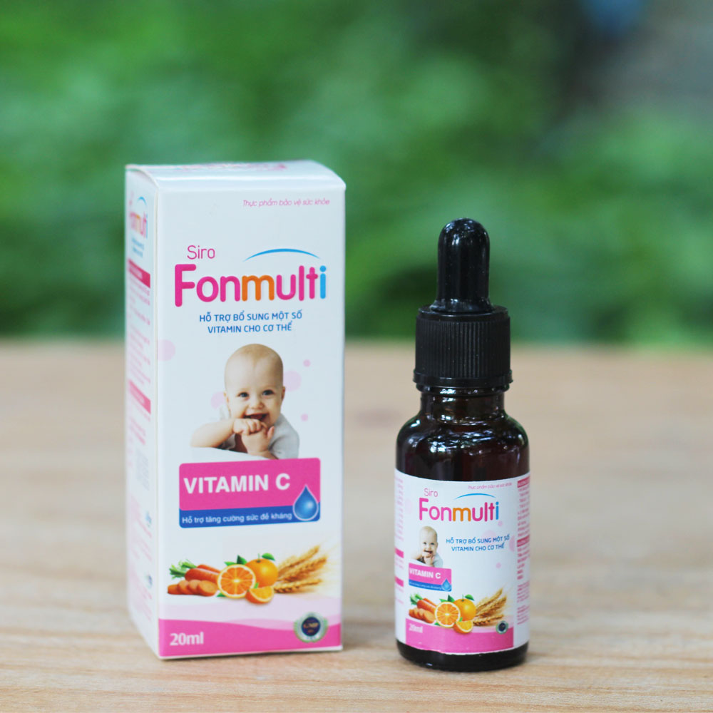 Bổ dung Vitamin, nâng cao sức đề kháng cho bé - Fonmulti