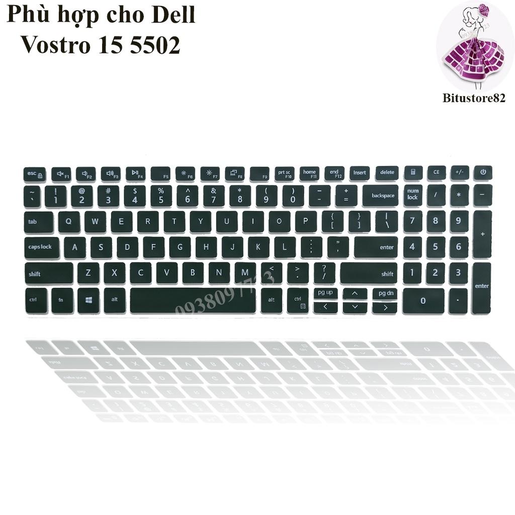 Ốp silicon phủ bàn phím dành cho laptop Dell Vostro 15 5502