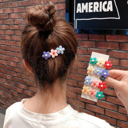 Combo 2 buộc tóc Scrunchies hình bướm ThaiLand - Viee ( Tặng kèm kẹp tóc ngẫu nhiên )