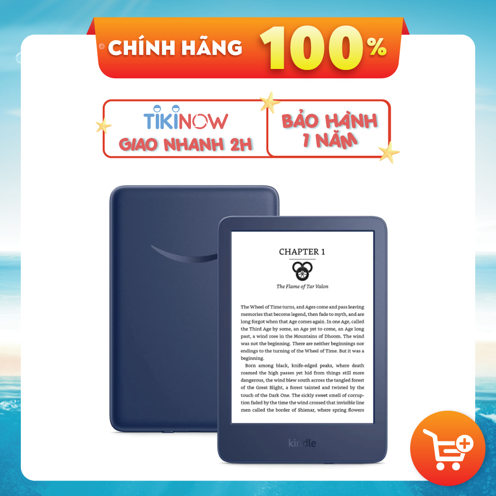 Máy đọc sách New Kindle 11th 2022 (16GB) - Hàng chính hãng