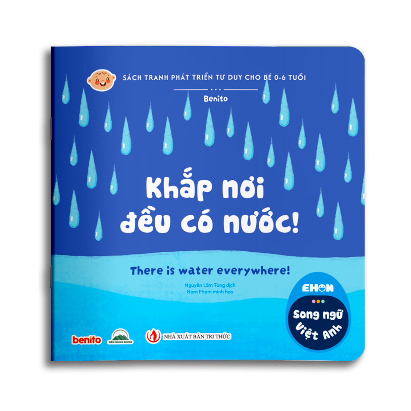 Sách - Combo 10 Quyển Ehon Phát Triển Tư Duy Cho Bé 0 - 6 Tuổi - Song Ngữ Việt Anh CHo Bé