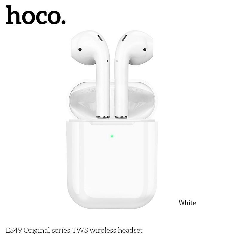 Tai nghe bluetooth TWS Hoco ES49 Original series V5.0 (Trắng) - HÀNG CHÍNH HÃNG