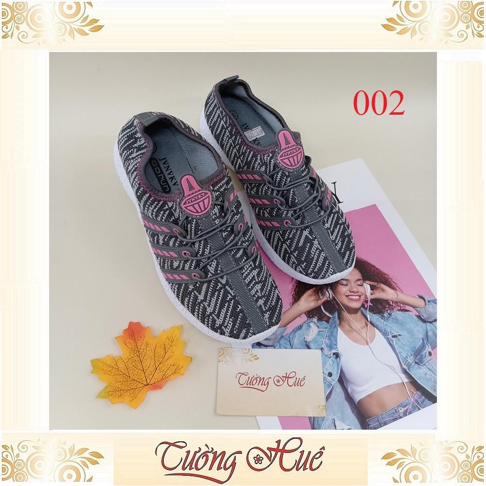 Giày Thể Thao Nữ Giả Dây Cột Siêu Nhẹ - 002