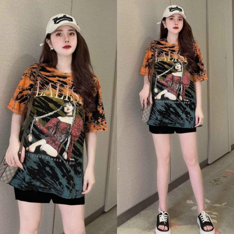 Bộ đồ nữ in họa tiết cô gái siêu xinh hàng chuẩn shop