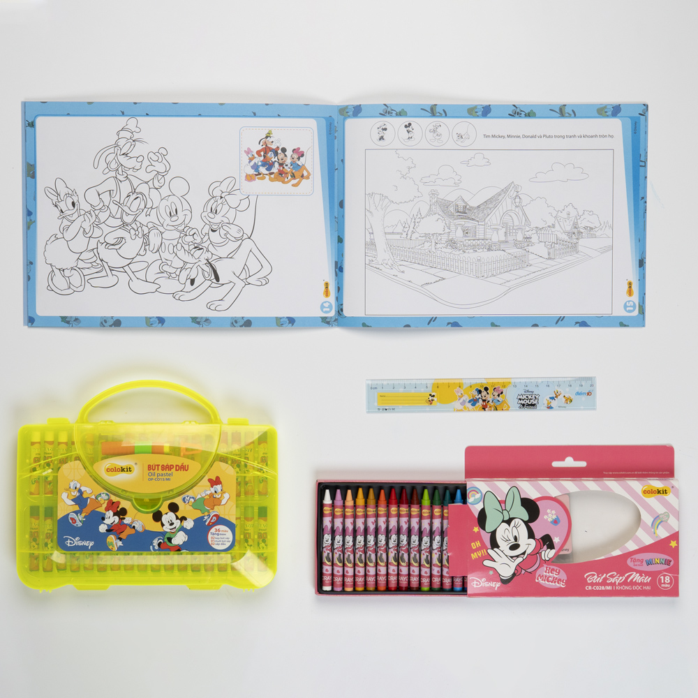 Combo Mĩ thuật Disney MICKEY Mini
