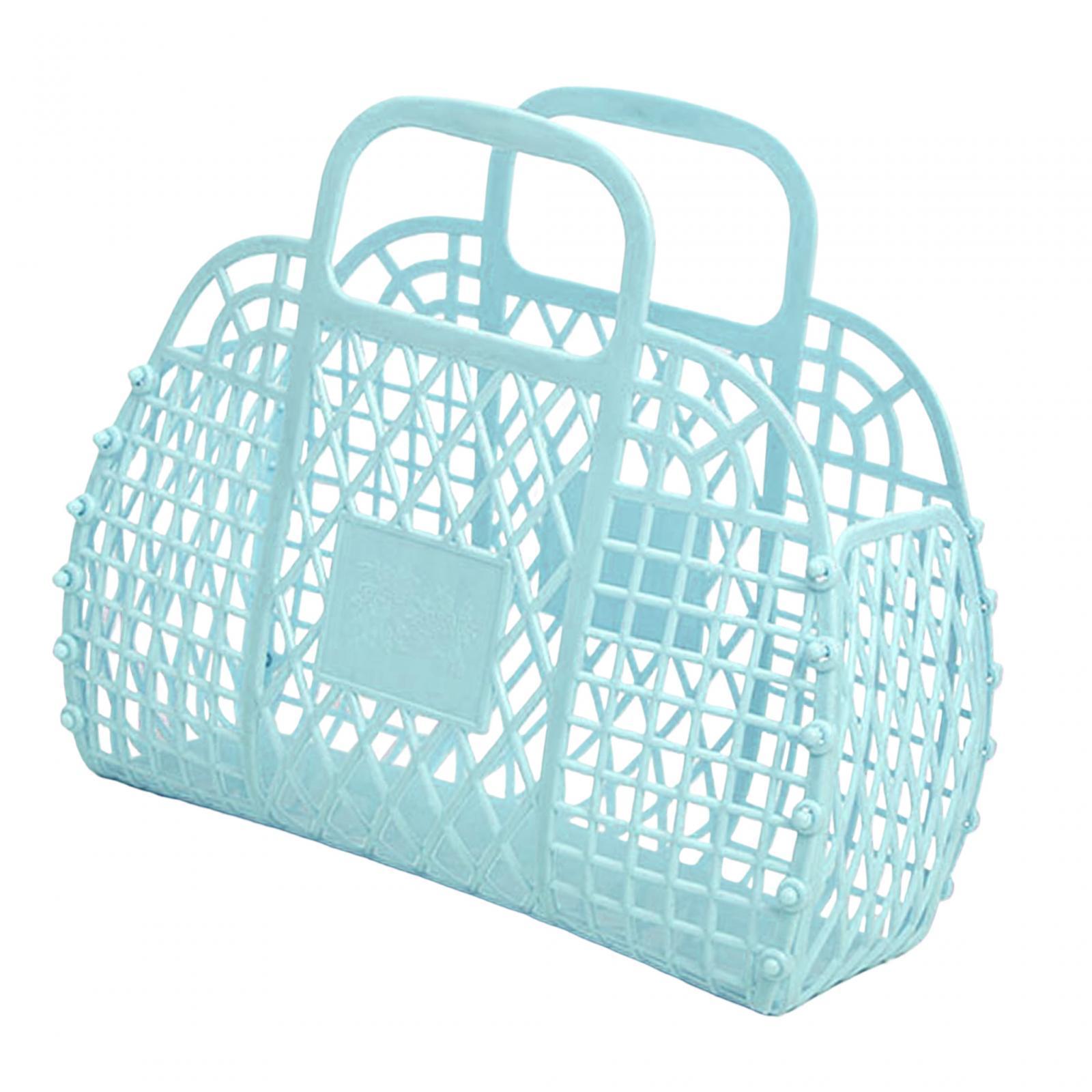 Shower Basket Dorm Beach Tote Bags for Bathroom Kitchen