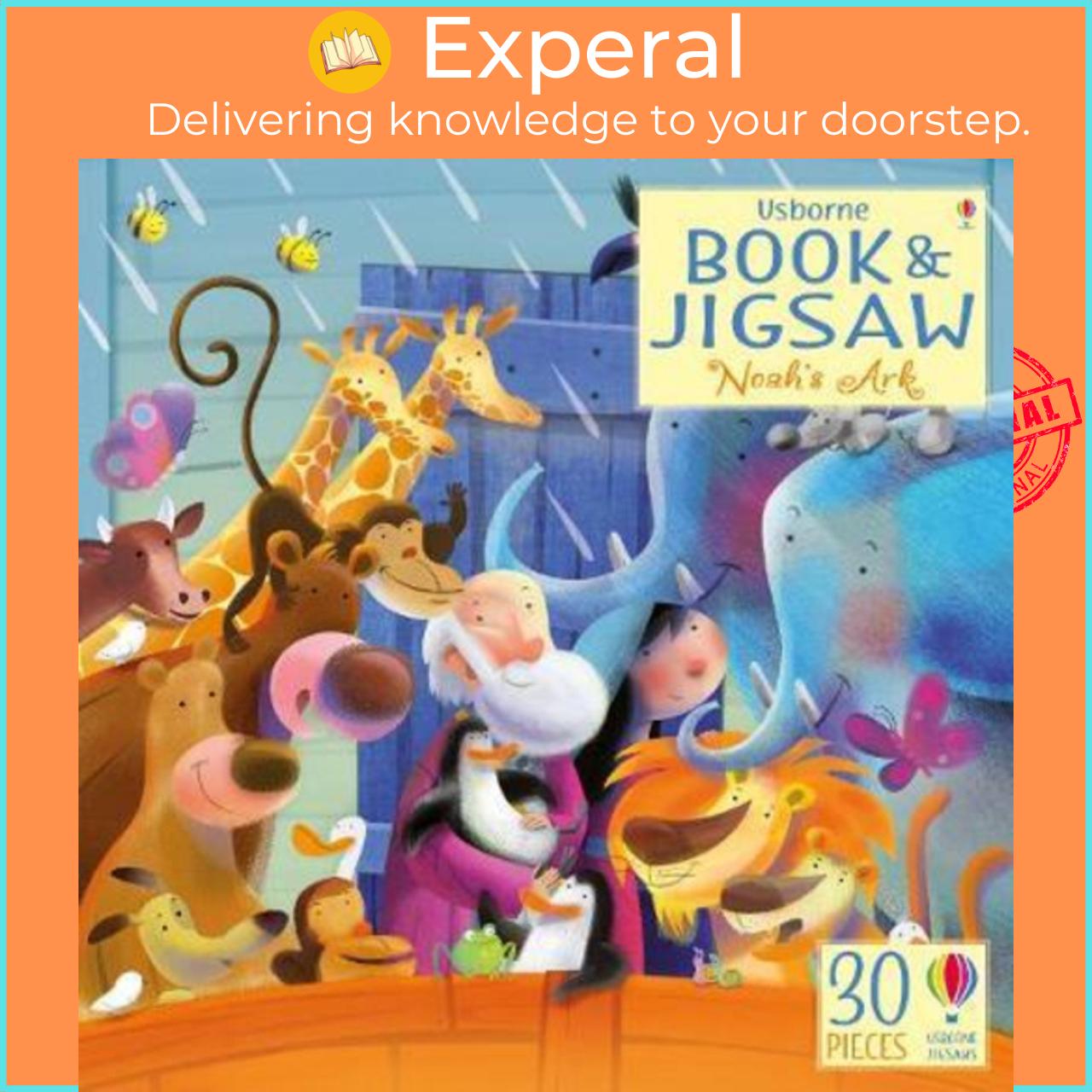 Sách - Book &amp; Jigsaw Noah&#x27;s Ark by Rob Lloyd Jones John Joven