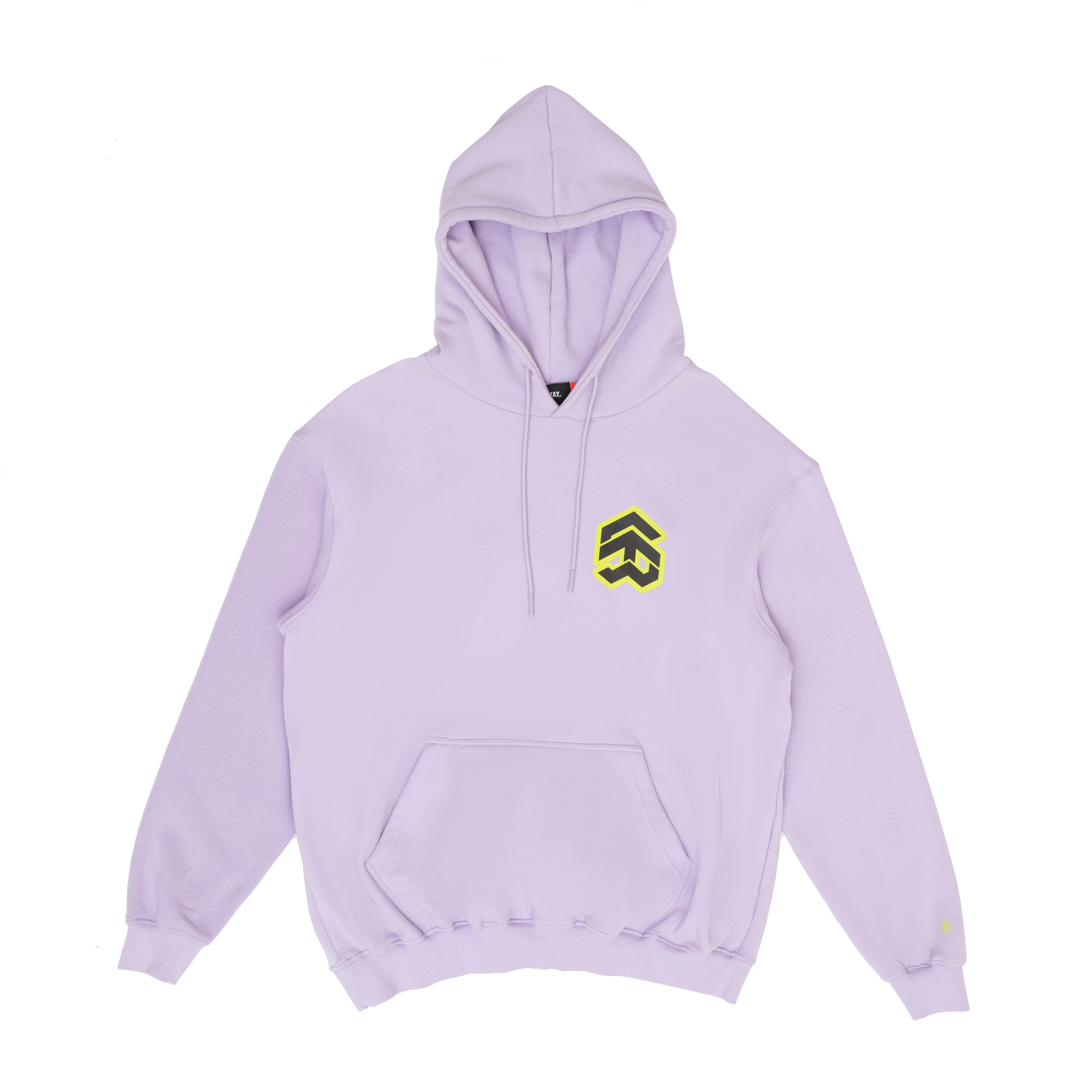 Áo Hoodie 5THEWAY Tay Dài Tím aka 5THEWAY /stroke/ Big Logo Square Hoodie in PASTEL LILAC