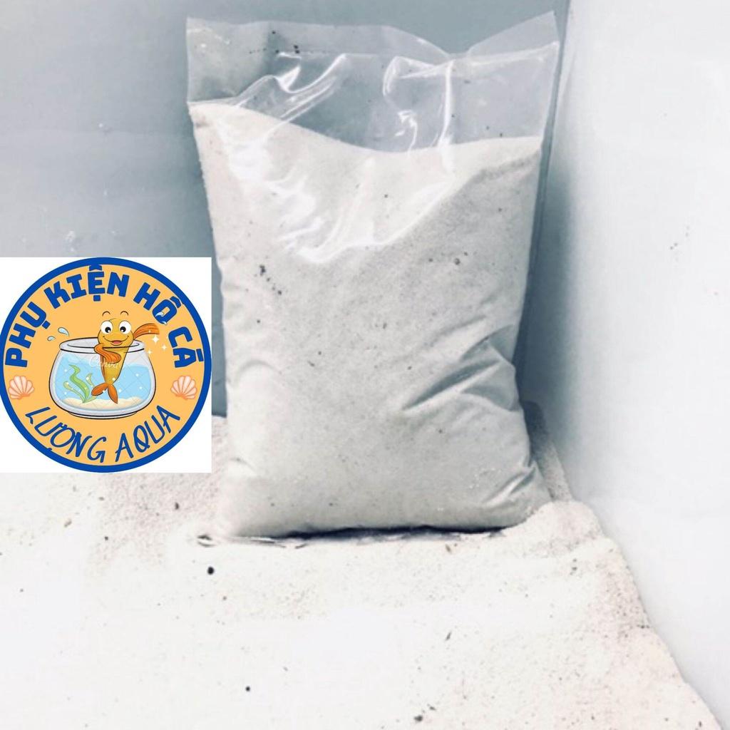 Cát Biển Thiên Nhiên - Cát Trắng Mịn Trang Trí - Phụ Kiện Bể Cá, Trang Trí 1kg