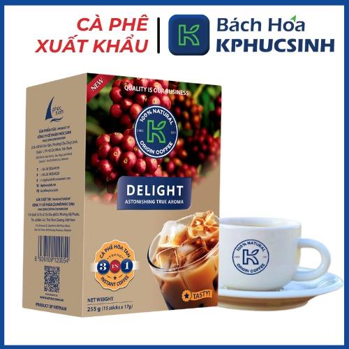 Cà phê hòa tan 3 in 1 K-Delight 255g