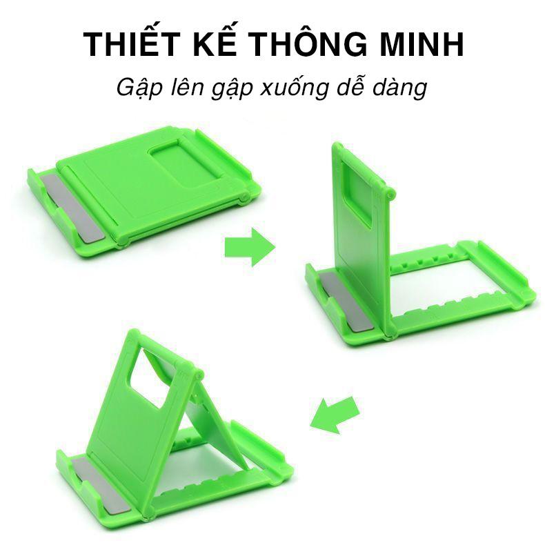 Giá đỡ điện thoại mini giá rẻ siêu tiện lợi với nhiều nấc nâng hạ góc nghiêng