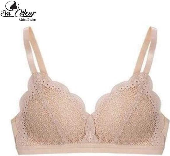 Áo Lót Ren Hoa BaBy Không Gọng Đệm Mỏng, Siêu Thông Thoáng AL33