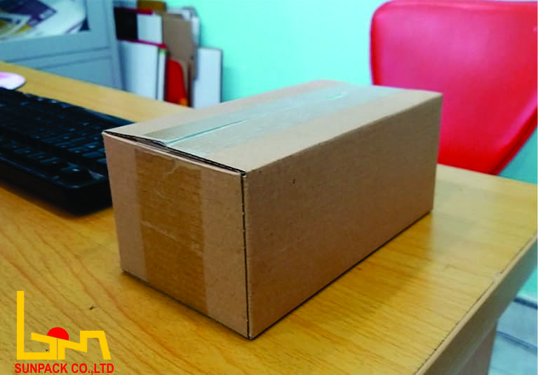 20 Hộp Carton Đóng Hàng 18x12x12 - Giá Nhà Sản Xuất Bao Bì Bình Minh- Hộp Gói Hàng Nhỏ Dầy Chắc