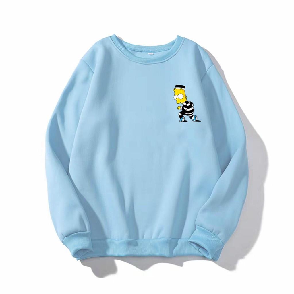 Áo sweater nam nữ in hình, chất nỉ dày dặn, hợp làm áo cặp William - DS120