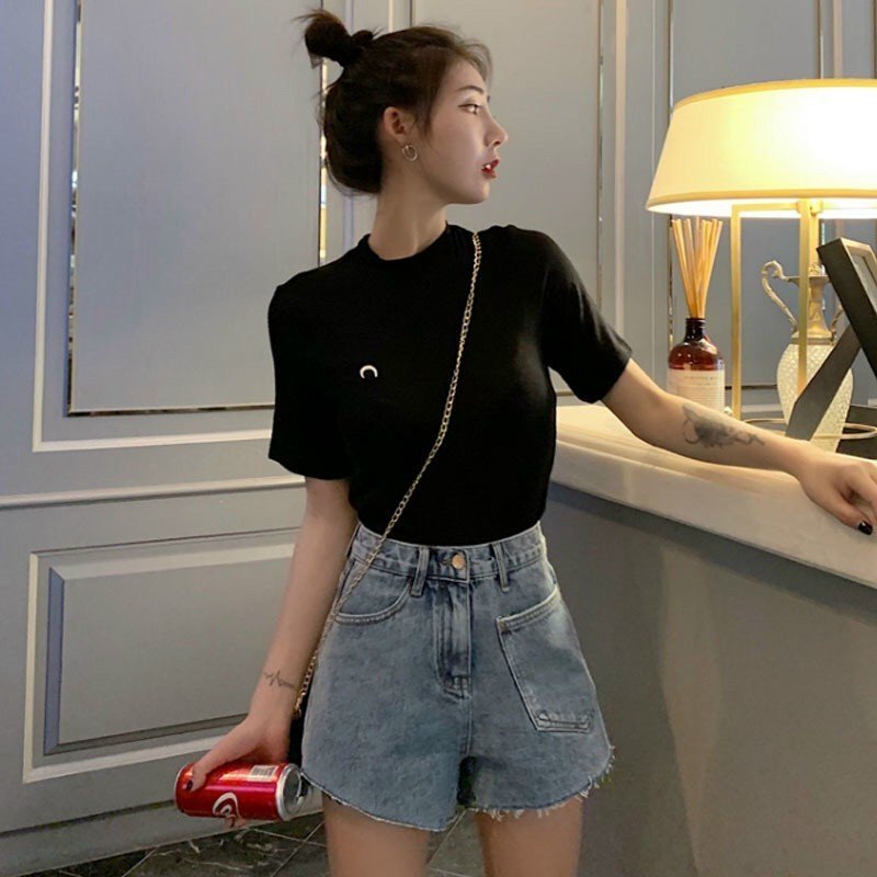 QUẦN SHORT JEAN 1 TÚI, KHÔNG LAI,CHÂN DÀI, THON VỚI EM NÀY, SIÊU HÁCH DÁNG NHOA