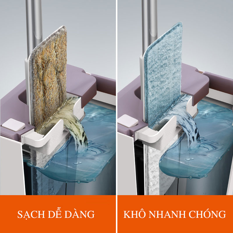 Cây lau nhà kèm xô nước TS5327