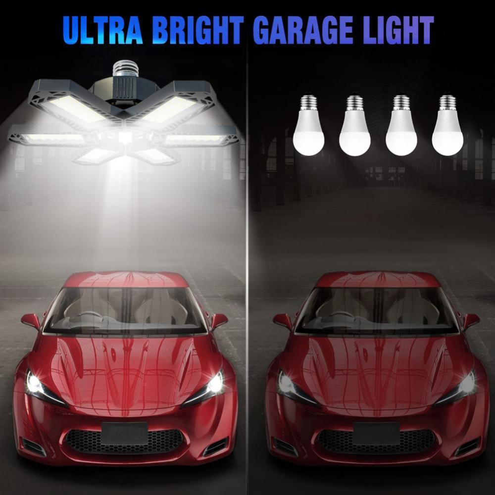 XIAOMI Industrial Lighting LED Garage Light Foldable Fan Blade Industrial Lighting Light Durable Garage Lamp For Workshop Garage