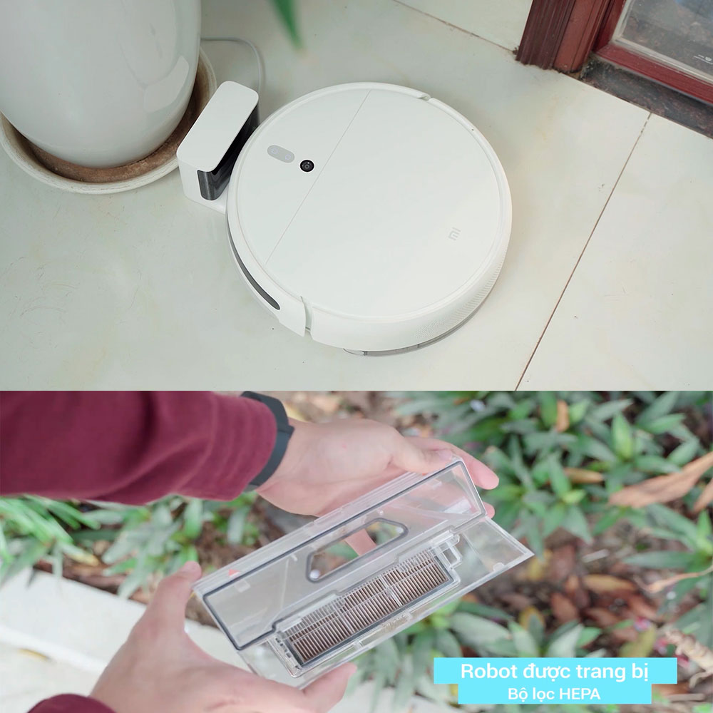 Siêu Robot chuyên hút bụi lau nhà Xiaomi Vacuum Mop 2 STYTJ03ZHM - Hàng Chính Hãng