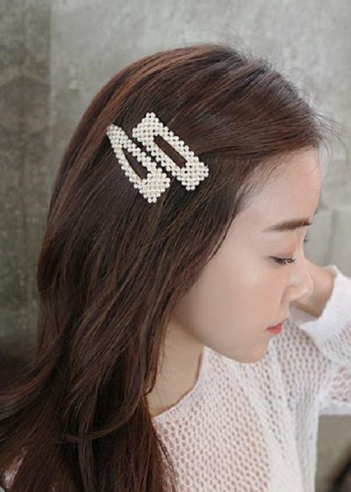 4 Kẹp Tóc Kiểu Hàn Dễ Thương