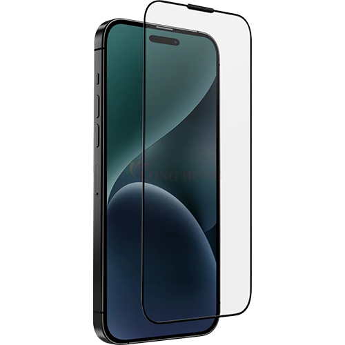 Dán màn hình cường lực Full viền chống bụi tĩnh điện Uniq Optix Clear Glass dành cho iP 15 Pro Max UNIQ-IP6.7P(2023) - Hàng chính hãng 