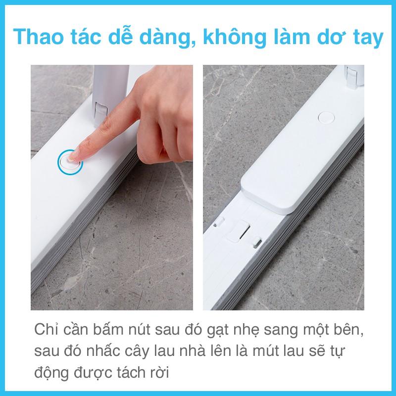 Cây Lau Nhà MyJae Đài Loan Dạng Mút Xốp PVA Thông Minh Lau Sàn Siêu Hút Nước