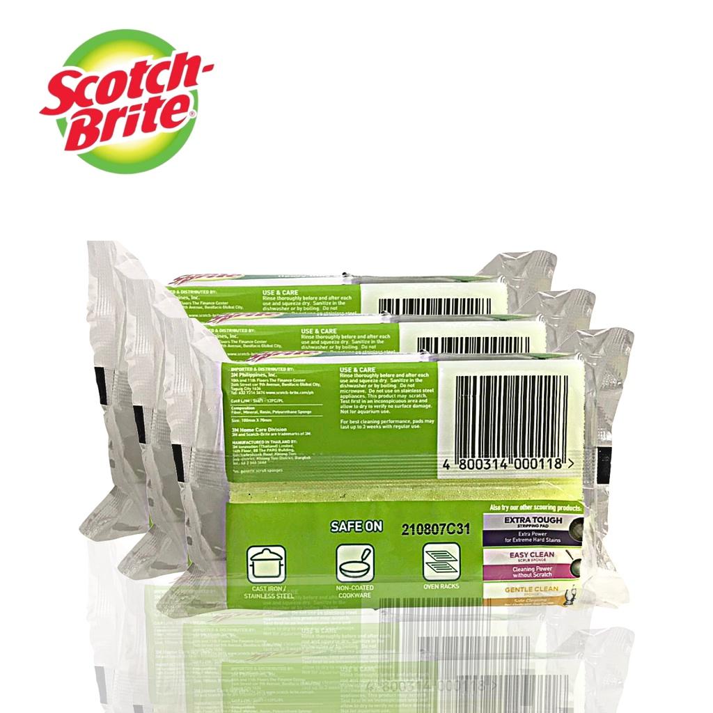 Miếng Rửa Chén Bát 3M Scotch Brite Thế Hệ Mới Kháng Khuẩn,Siêu Sạch Gấp 3 Lần Miếng Rửa Chén Thông Thường