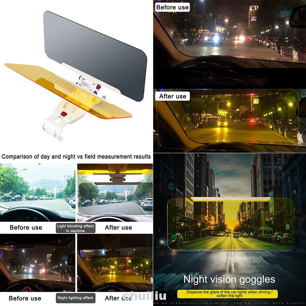 Kính Chống Tia Uv Bảo Vệ Mắt 2 Trong 1 Cho Xe Hơi