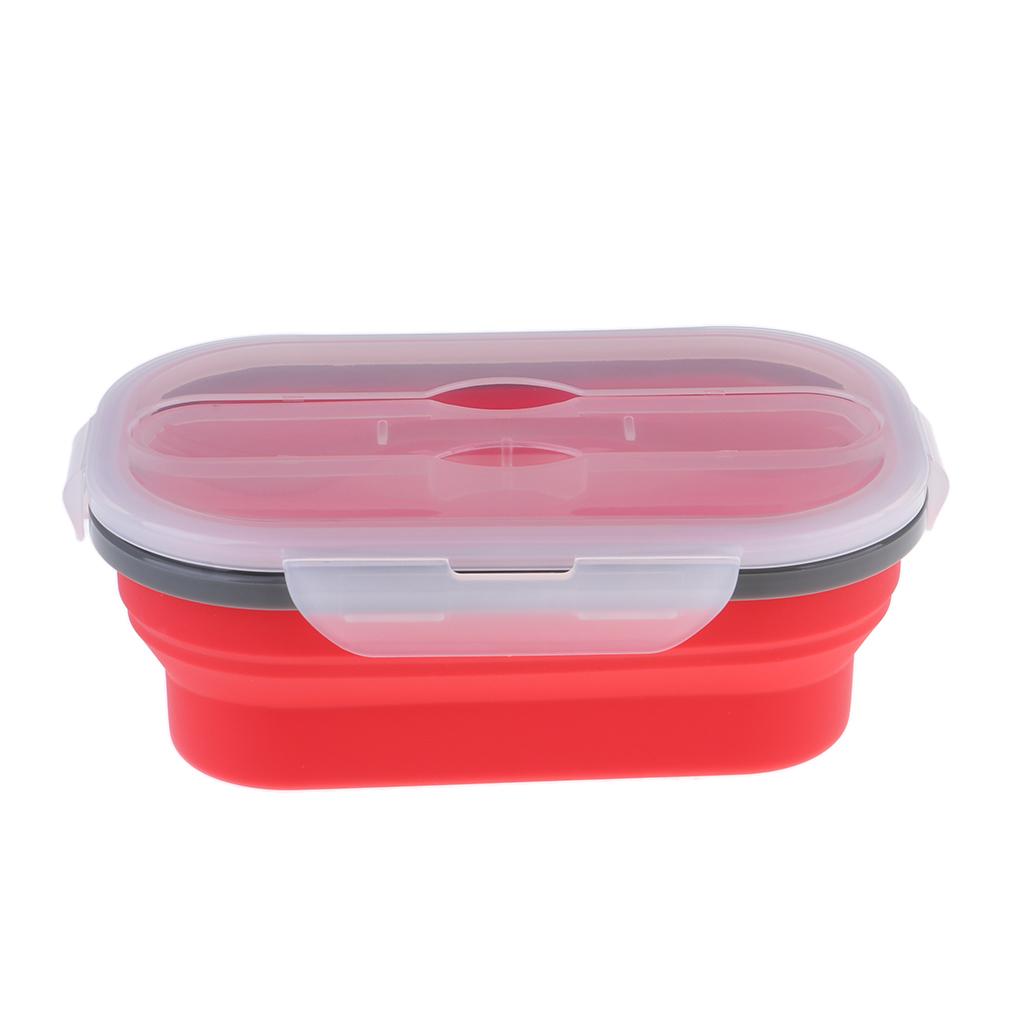 Collapsible Camping Bowl 850ml Outdoor Silicone Travel Bowl for Hiking, Lunch, Picnic Trip, Food-Grade, Space-Saving