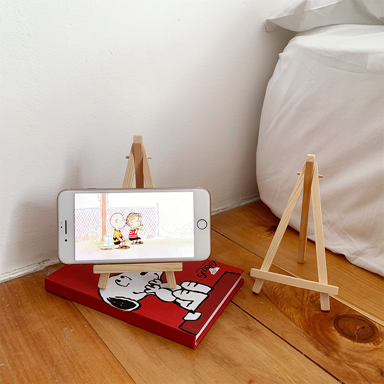 Giá Đỡ Điện Thoại Bằng Gỗ / Ipad / Máy Tính Bảng