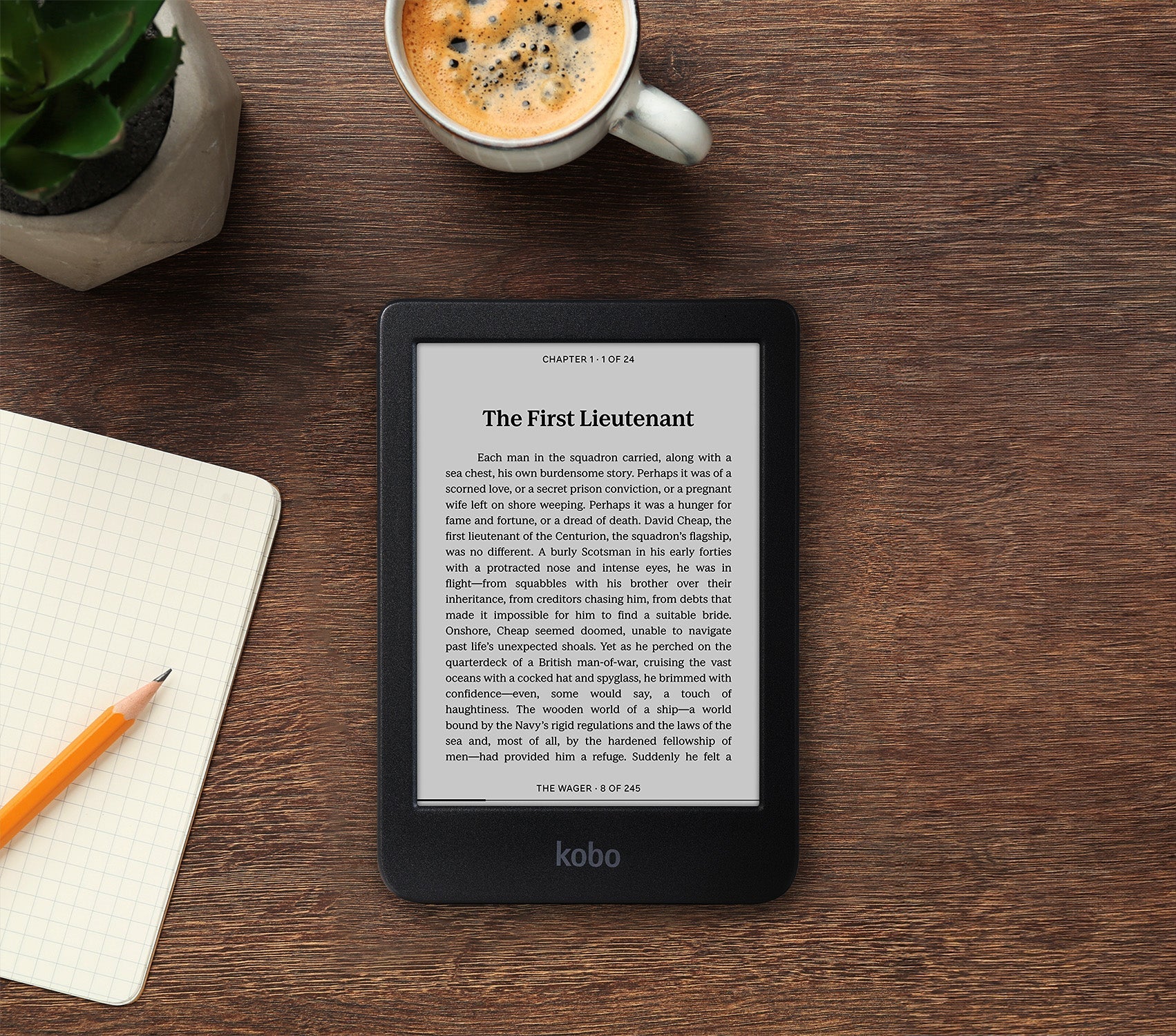 Máy đọc sách Kobo Clara (Clara Colour, Clara BW, Clara 2e, Clara HD) - 6inch, 16gb - Hàng Chính Hãng