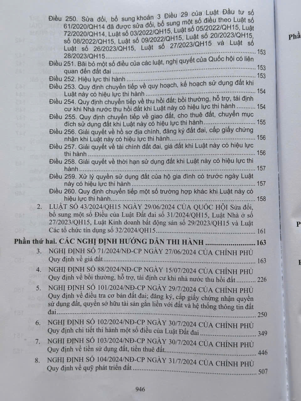 Sách Luật Đất Đai sửa đổi, bổ sung và Các Văn Bản Hướng Dẫn Thi Hành – Chính Sách Mới Về Giảm Tiền Thuê Đất - V2543D