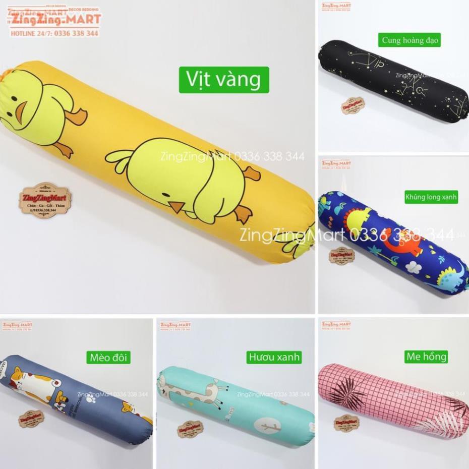 Vỏ gối ôm kích thước 35x100 cm chất liệu poly cotton nhiều mẫu mới 2019 (chát để chọn mẫu nhé) Abubu Official