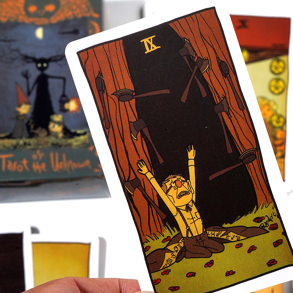 Bộ Bài Tarot Of the Unknown 78 Lá Bài Đá Thanh Tẩy