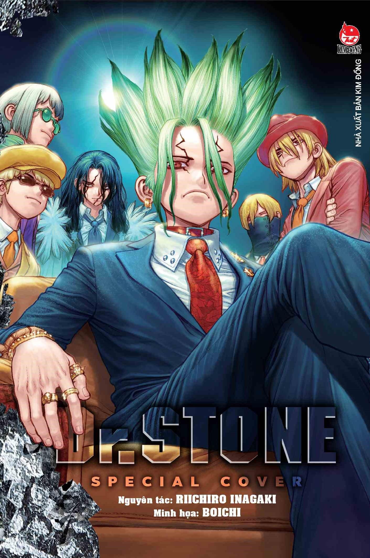Dr.STONE - Tập 22: Thế Giới Đá Của Chúng Ta - Tặng Kèm Bìa Áo Đặc Biệt