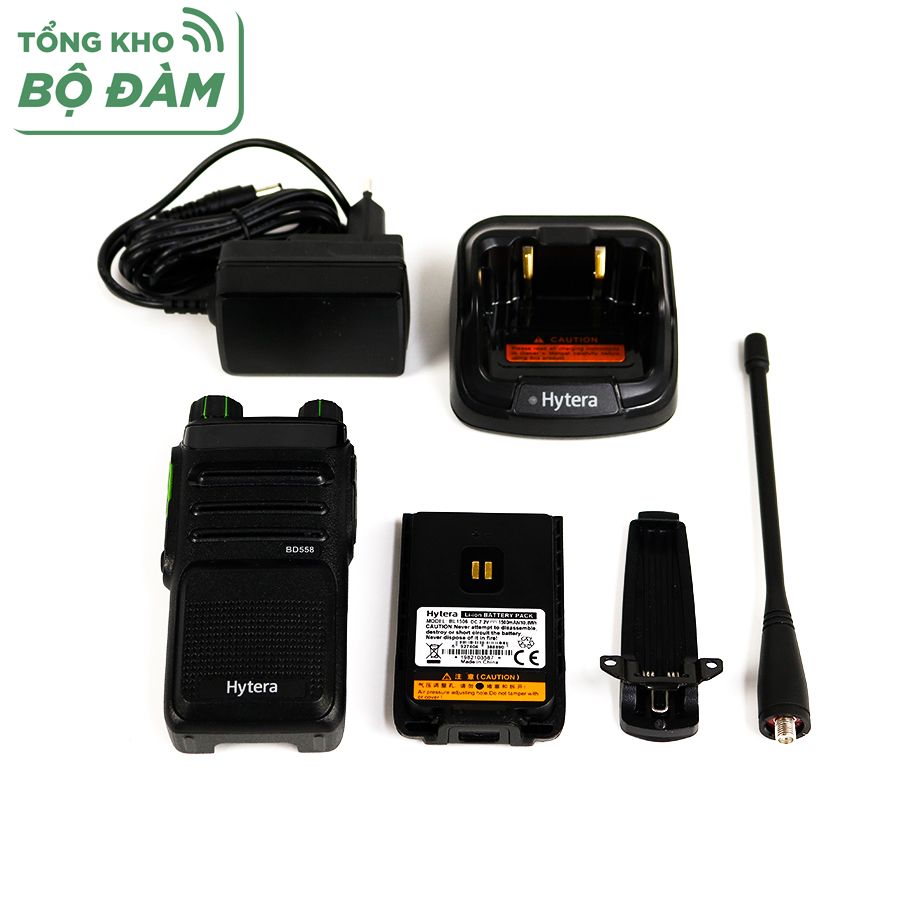 Máy bộ đàm HYTERA BD558 UHF/VHF Tổng Kho Bộ Đàm chuyên bộ đàm - Hàng chính hãng