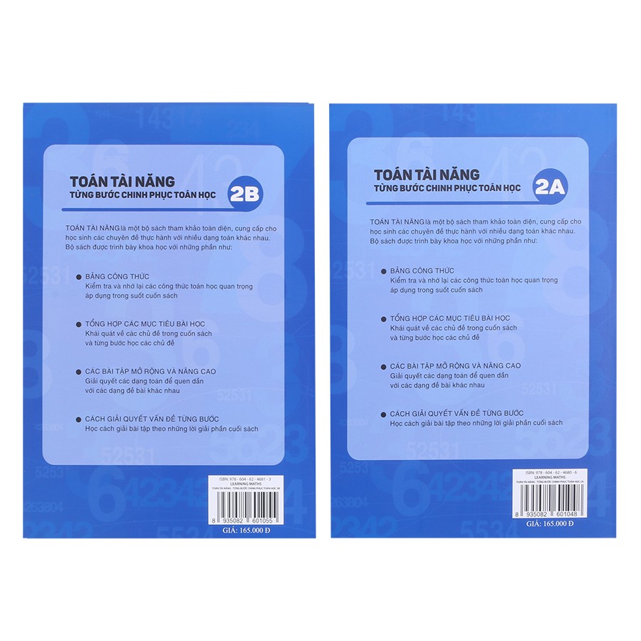 Sách: Toán Tài Năng 2A+2B - Toán Lớp 2 - Á Châu Books
