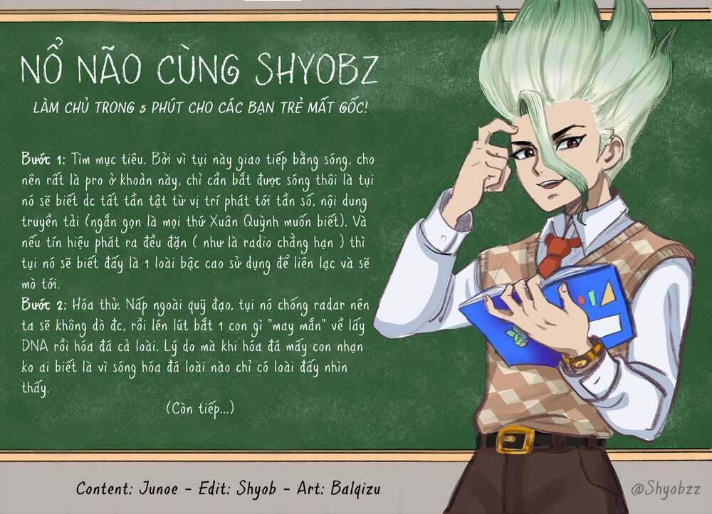 dr.stone - hồi sinh thế giới chapter 229 22