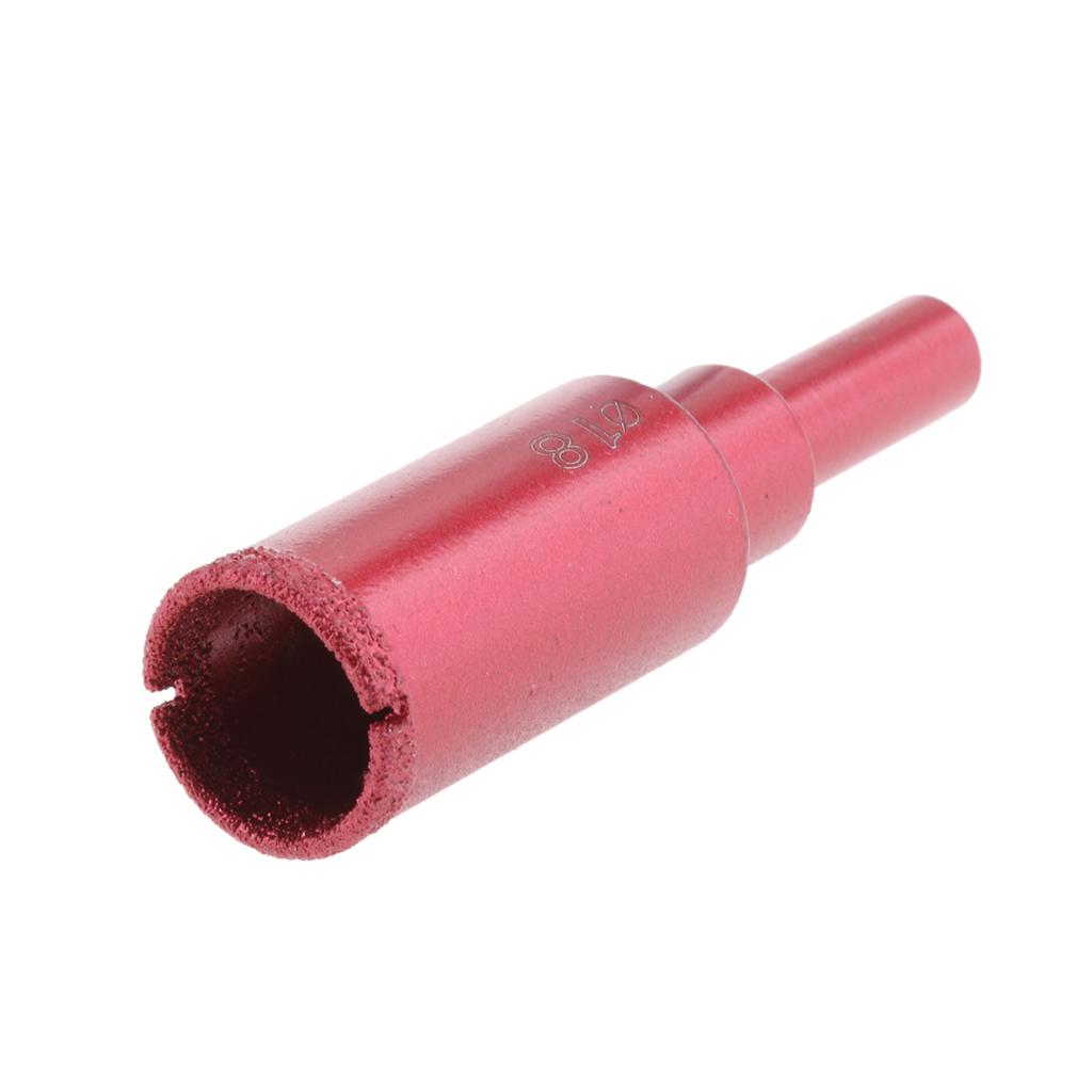 2 Pieces 25mm&18mm Diamond Tool Drill Bit Glass Ceramic Marble Tile
