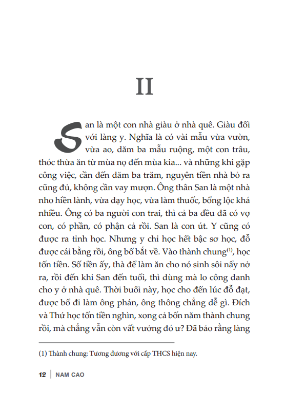 Nam Cao - Sống Mòn (Tái Bản) (Bìa Cứng)