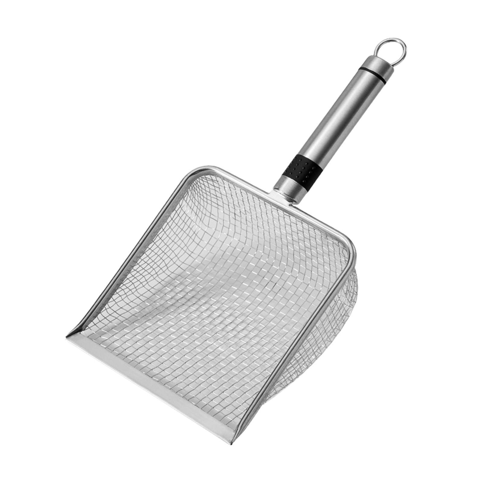 Cat Litter Scooper Pet Sifter Scooper Cleaning Tools Sand  with Handle Sand Sifter Litter Scooper for Fast Sifting Hamster Aquarium Kitten