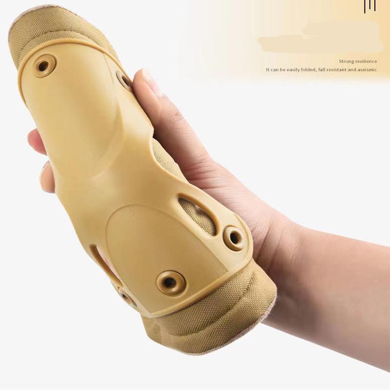 Chiến Thuật Miếng Lót Đầu Gối Khuỷu Tay CS Quân Sự Bảo Vệ Quân Đội Airsoft Ngoài Trời Thể Thao Săn Bắn Kneepad Đồ An Toàn Miếng Lót Bảo Vệ Hỗ Trợ Color: Set8