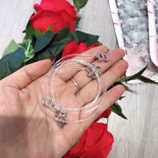 Dây áo lót trong suốt sợi tròn, sợi dẹt