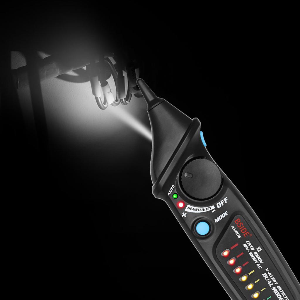 Voltage  Voltage 12V-1000V AC Tester Probe Pen LED