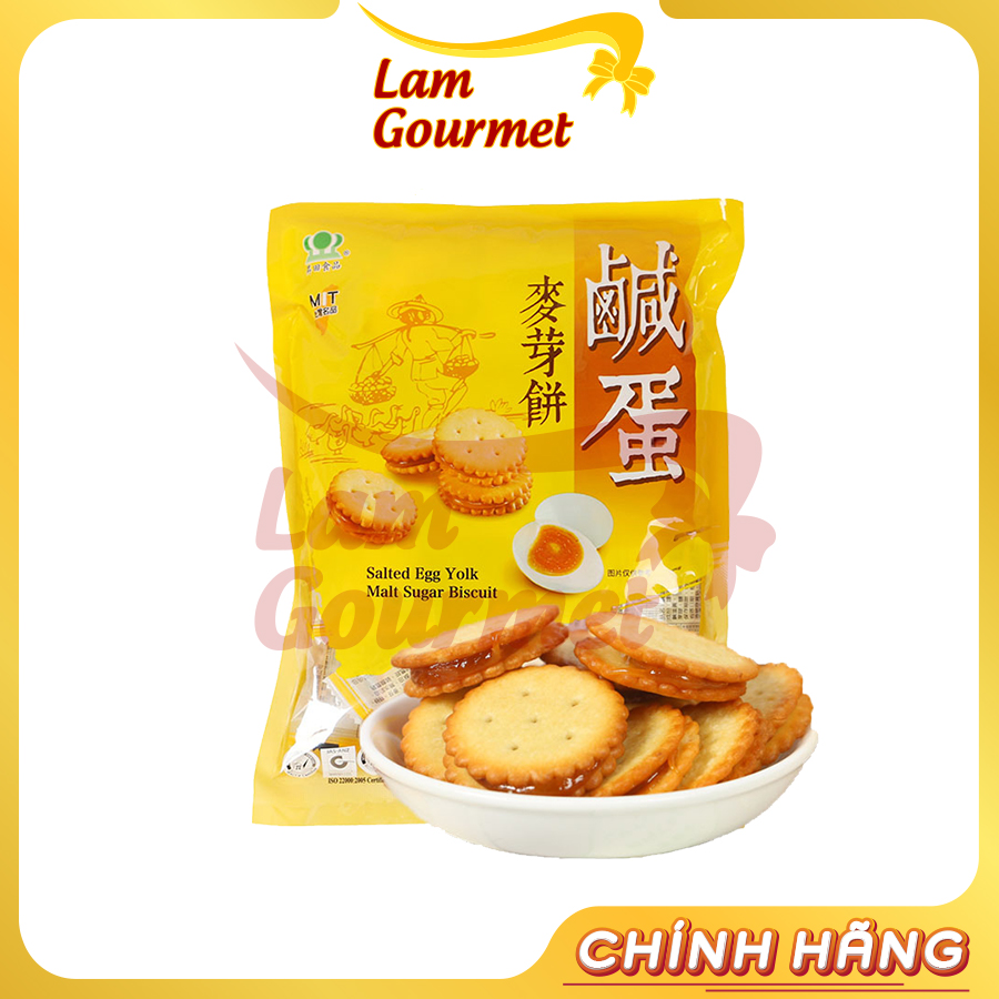 Bánh quy trứng muối Đài Loan 500g