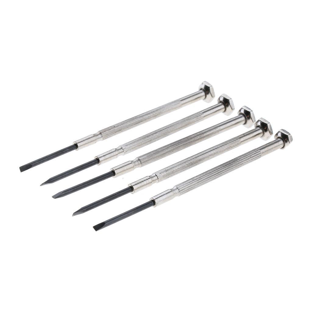 2X Finest 5PCS Metal Screwdrivers for Flute Clarinet Saxophone Piccolo