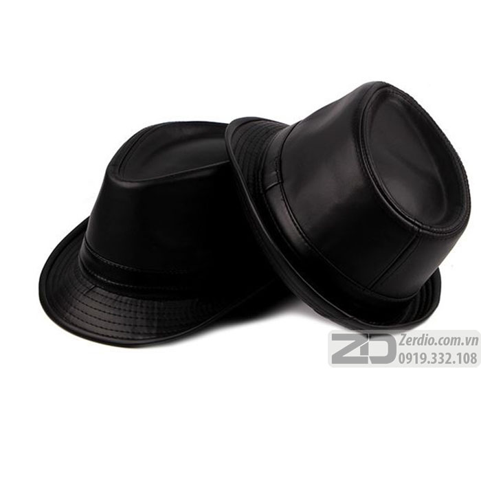 Mũ phớt, Nón cao bồi Fedora da MP013 kiểu dáng Classic cho nam và nữ