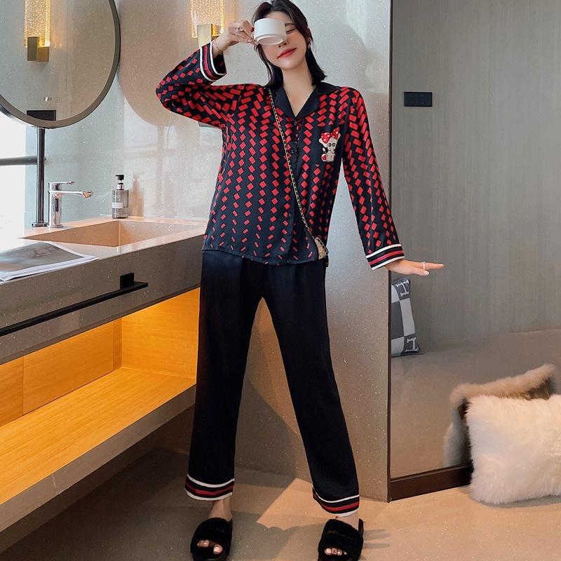 Bộ Đồ Mặc Nhà ️Đồ Ngủ Pijama Lụa Cao Cấp Siêu Mát Mềm Mịn - ELSA