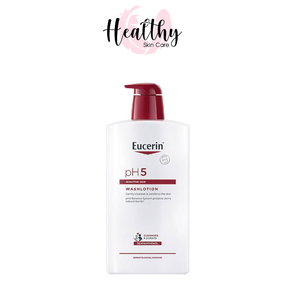 Sữa Tắm cho Da Nhạy Cảm Eucerin pH5 WashLotion  (1L) (Có Mùi)