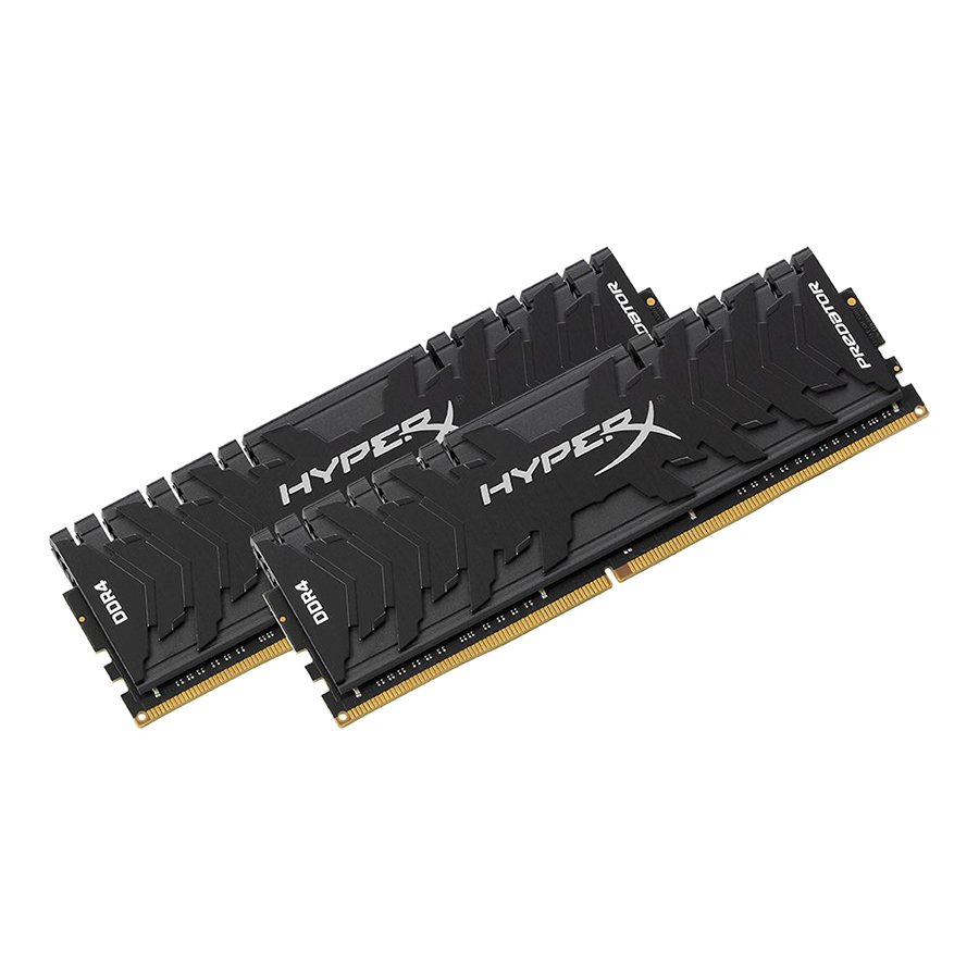 Bộ 2 Thanh RAM PC Kingston 32GB HyperX Predator Black (2 x 16GB) DDR4 3000MHz HX430C15PB3K2/32 - Hàng Chính Hãng