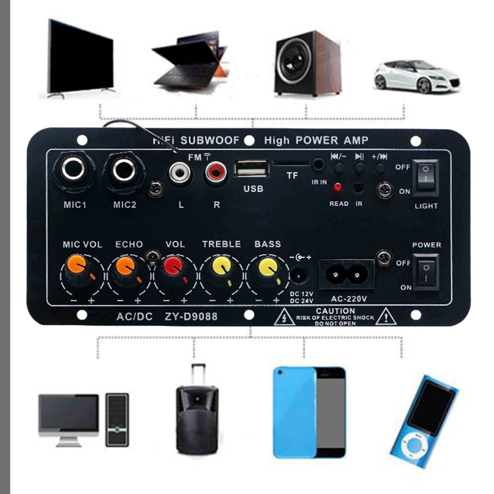 Power Amplifier Board Mini Audio Module for Theater Speakers DIY Speakers EU